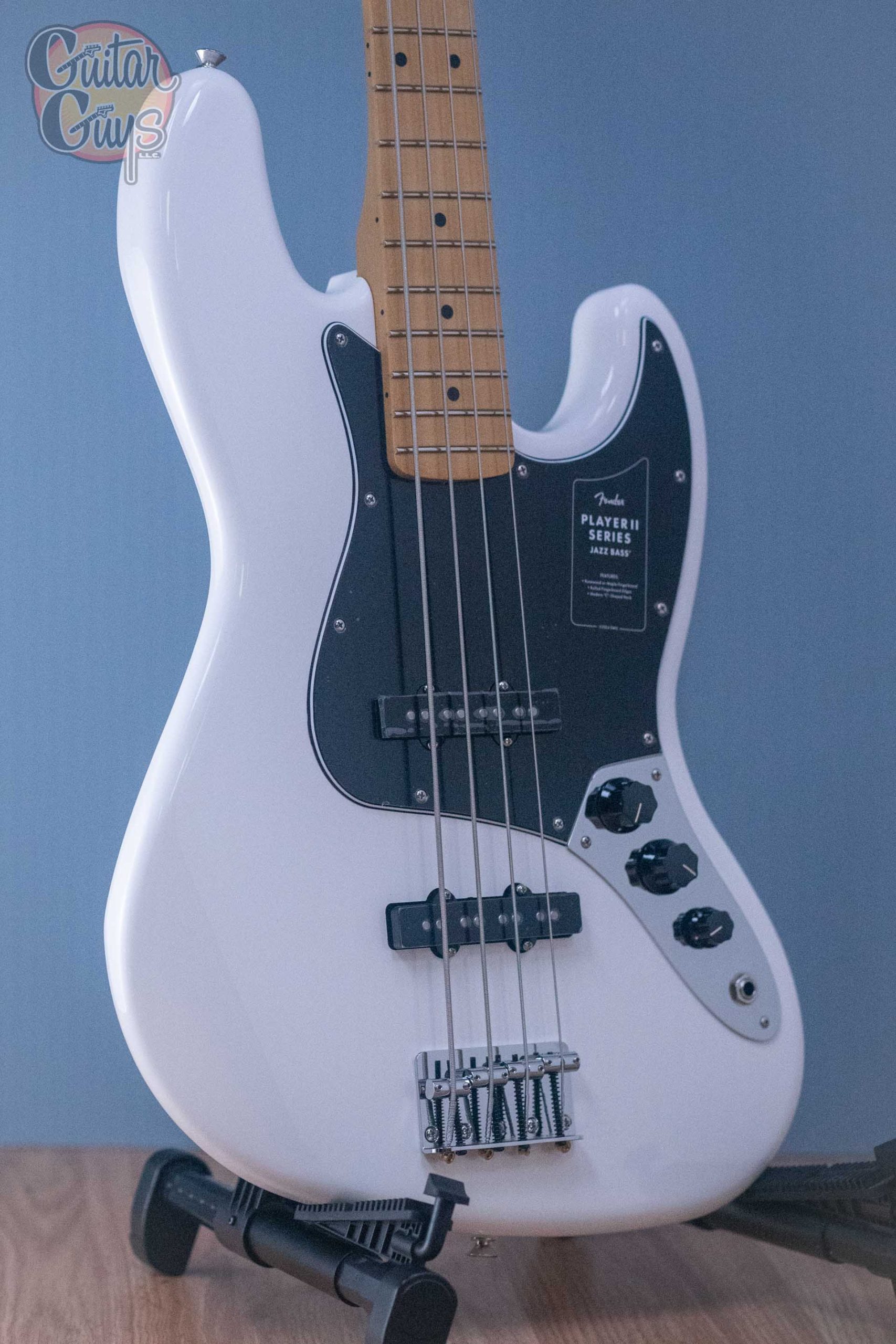 Fender Player II Jazz Bass Polar White - Guitar Guys