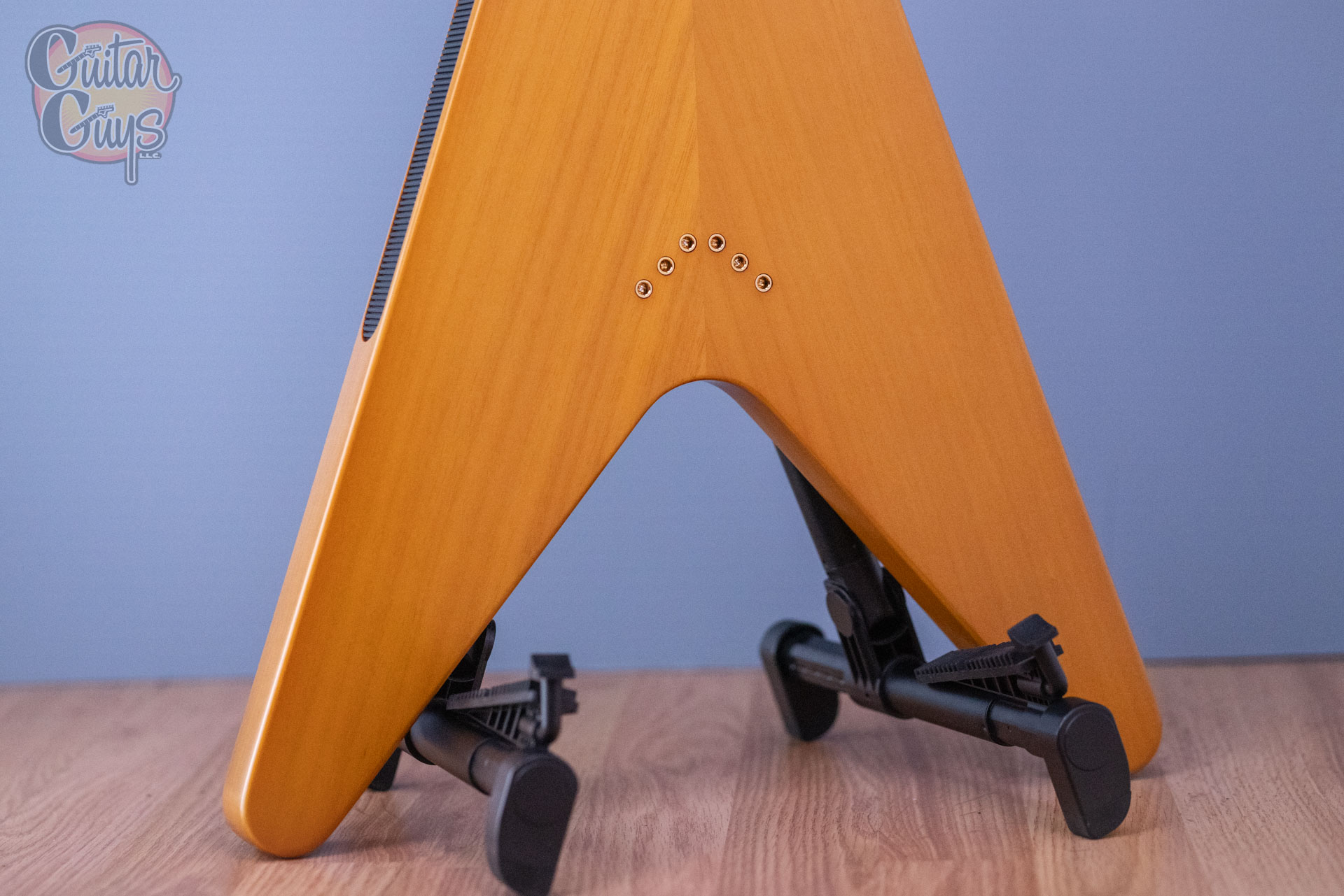 Epiphone 1958 Korina Flying V Aged Natural - Image 8