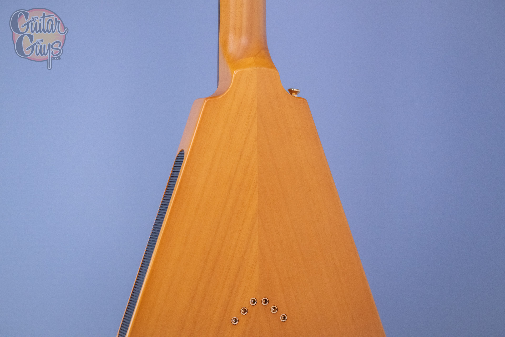 Epiphone 1958 Korina Flying V Aged Natural - Image 7