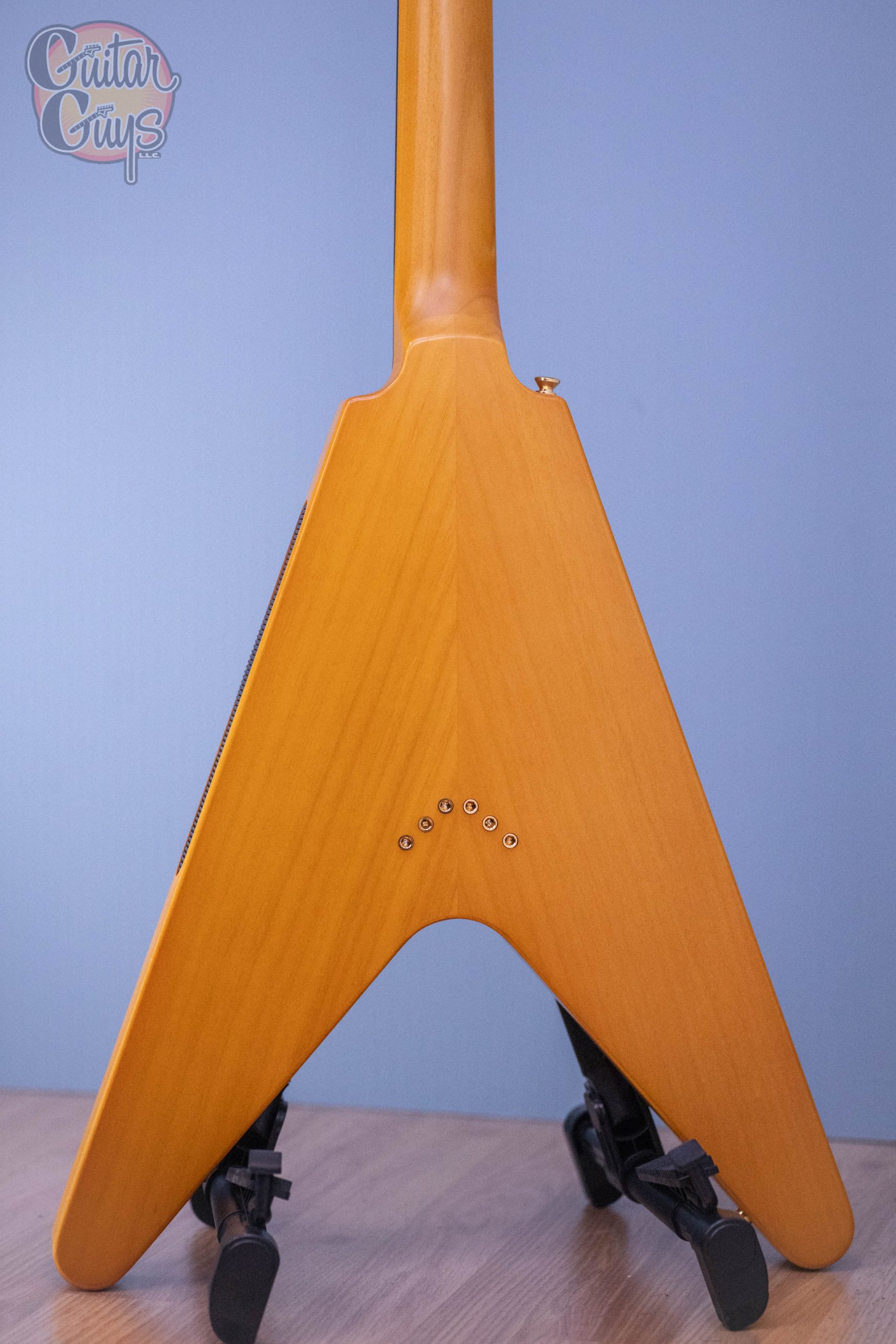Epiphone 1958 Korina Flying V Aged Natural - Image 6