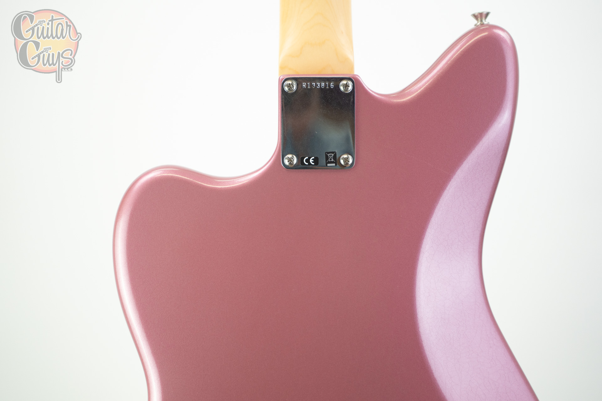 Fender Custom Shop 1962 Jazzmaster Matching Headstock Closet Classic Burgundy Mist - Image 6