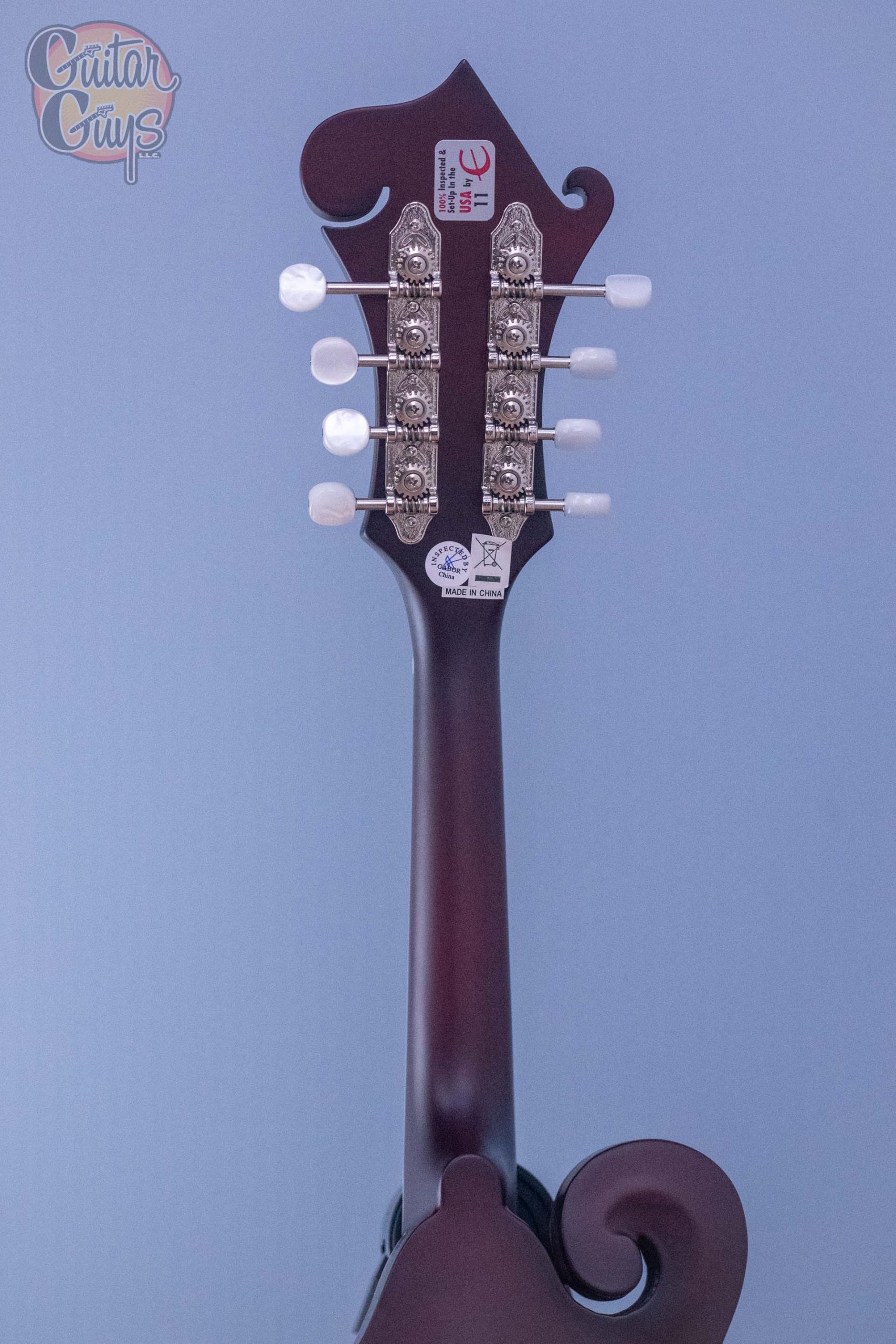 Epiphone F-5 Studio Wine Red Satin - Image 5