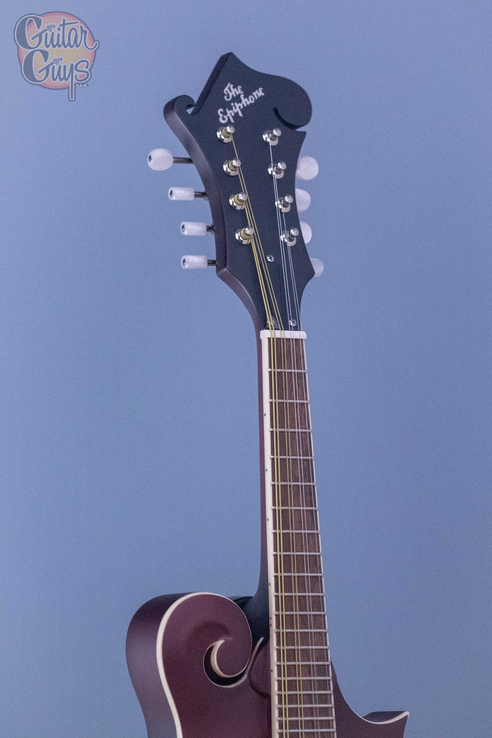 Epiphone F-5 Studio Wine Red Satin - Image 2