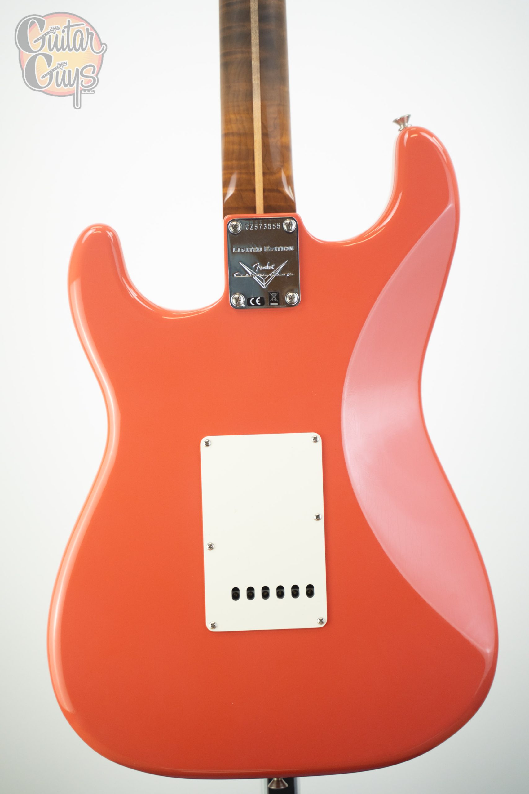 Fender Custom Shop Limited Edition 1950's Stratocaster Deluxe Closest Classic Faded Aged Tahitian Coral - Image 8