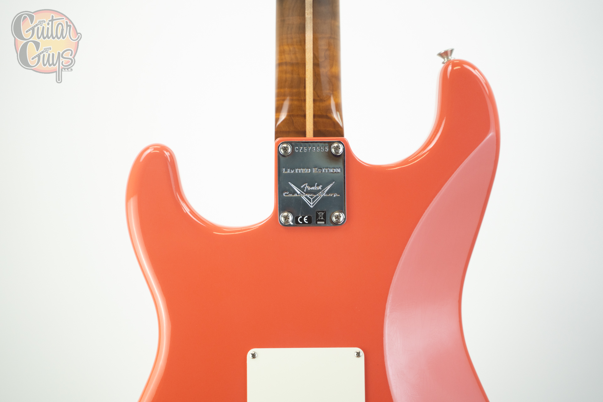 Fender Custom Shop Limited Edition 1950's Stratocaster Deluxe Closest Classic Faded Aged Tahitian Coral - Image 6