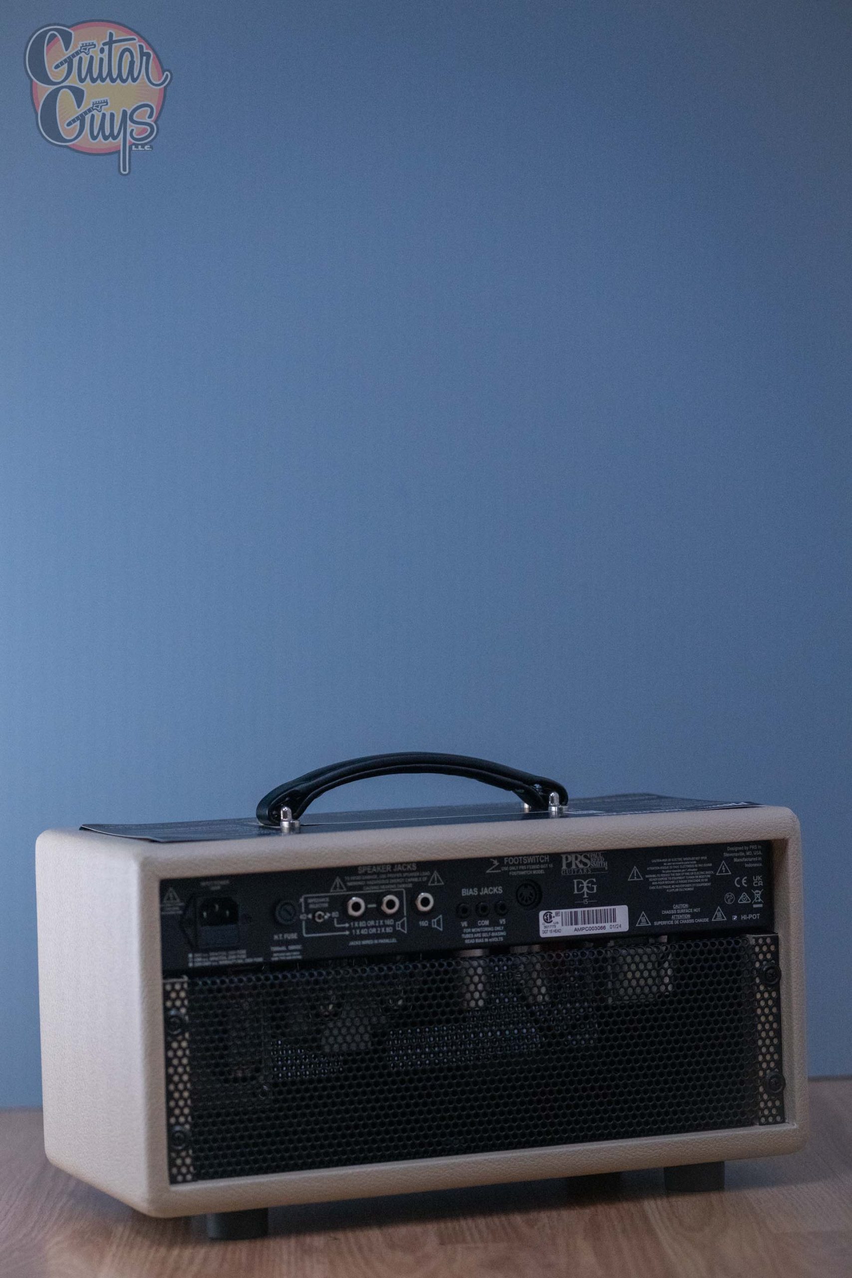 PRS DGT 15 David Grisson Signature 15w Amp Head Blonde - Image 8