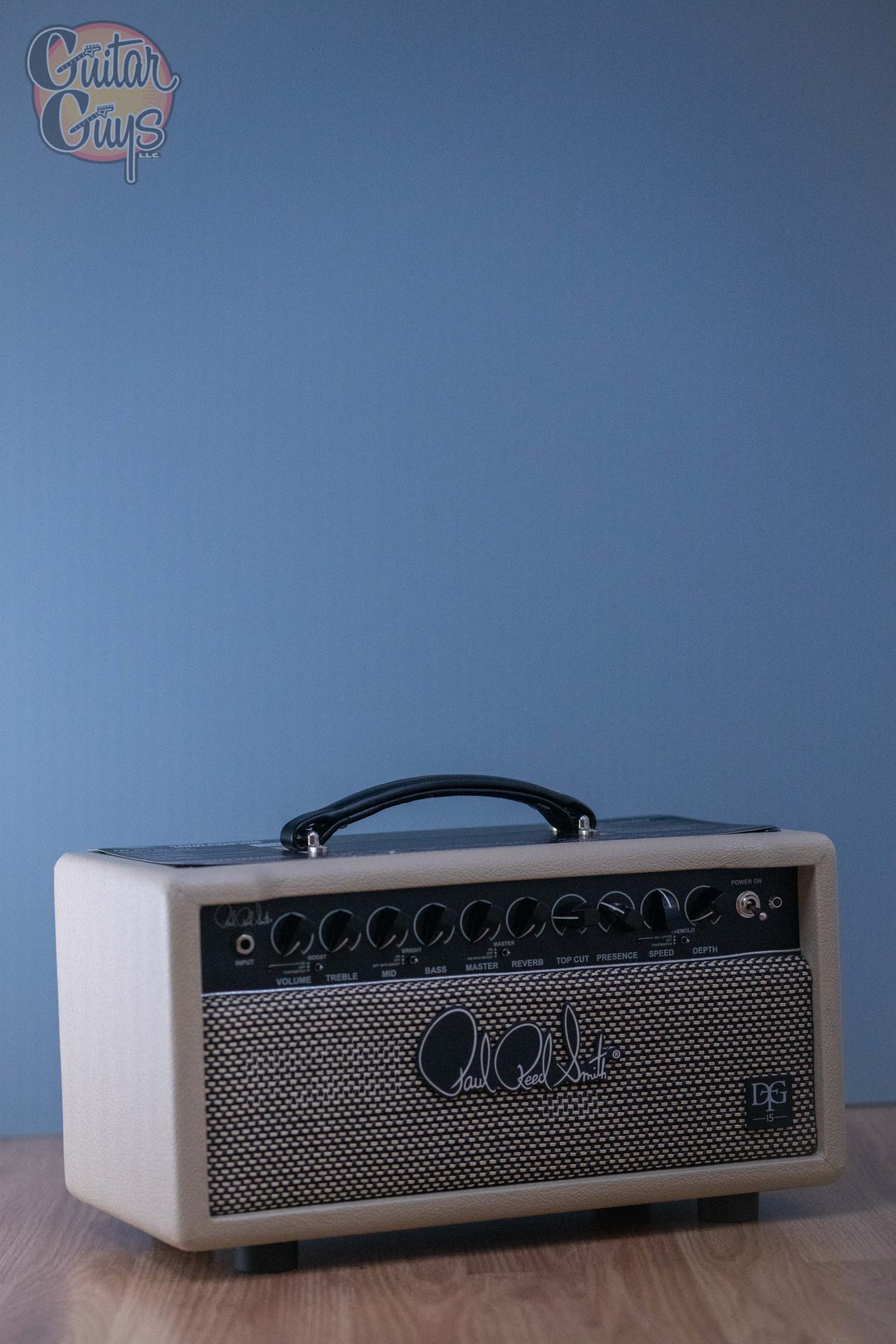 PRS DGT 15 David Grisson Signature 15w Amp Head Blonde - Image 3