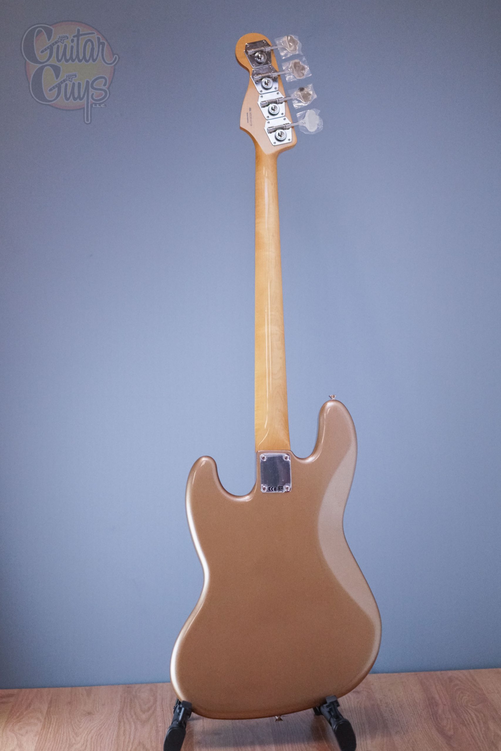 Fender Vintera '60s Jazz Bass PF Firemist Gold - Image 7