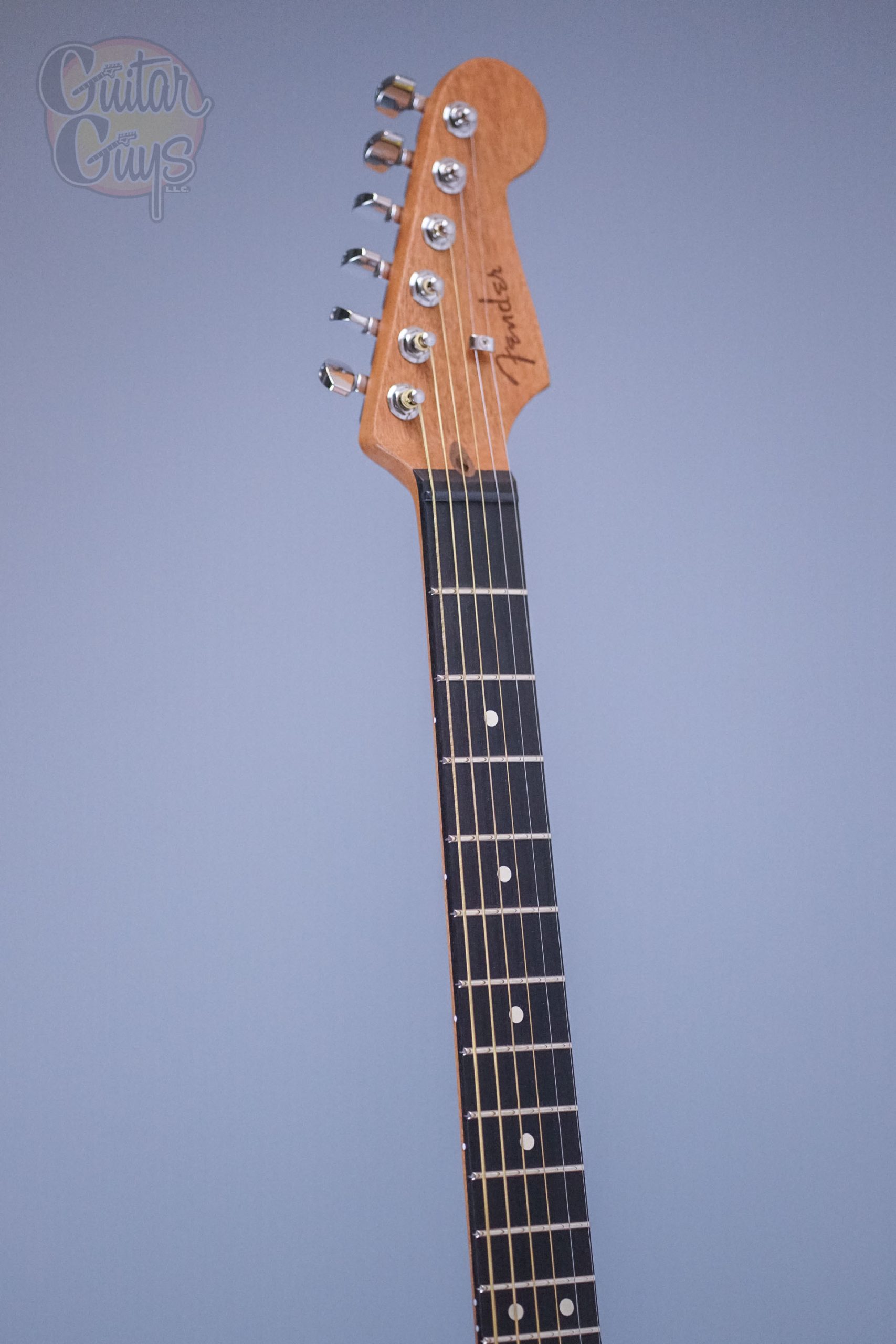 Fender American Acoustasonic Stratocaster Transparent Sonic Blue
