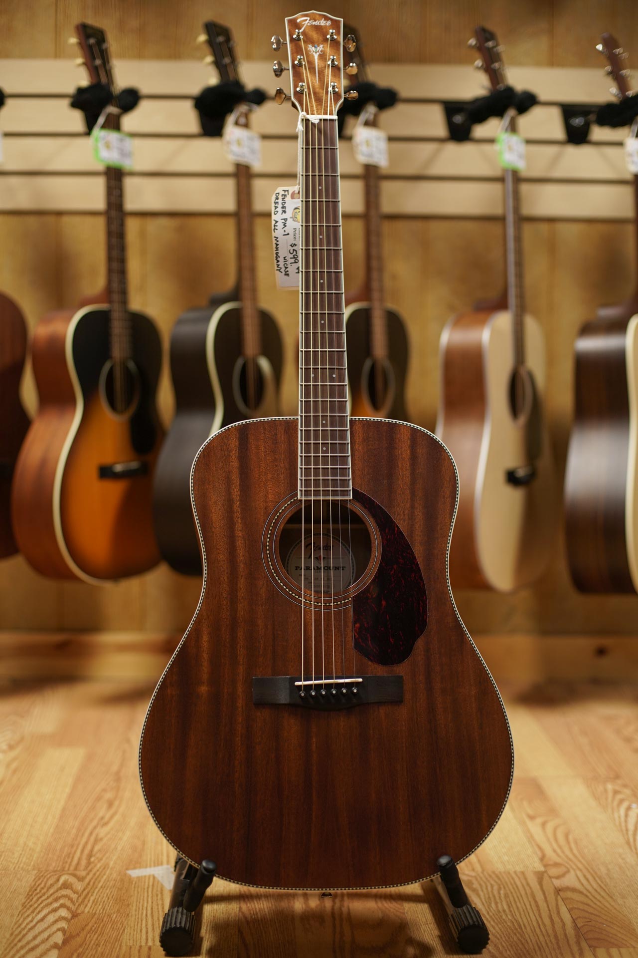 Fender PM-1 Standard Dreadnought Mahogany