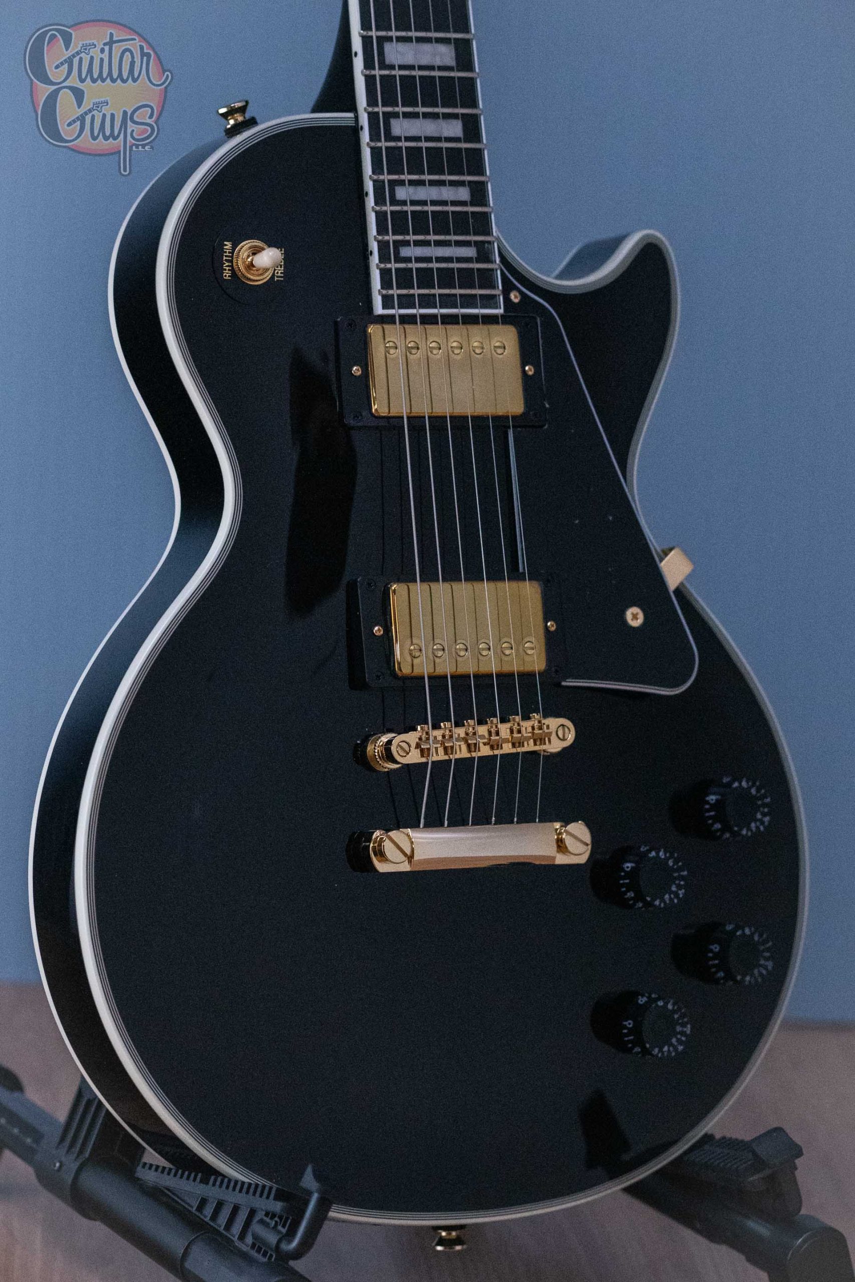Epiphone Les Paul Custom Ebony - Image 3