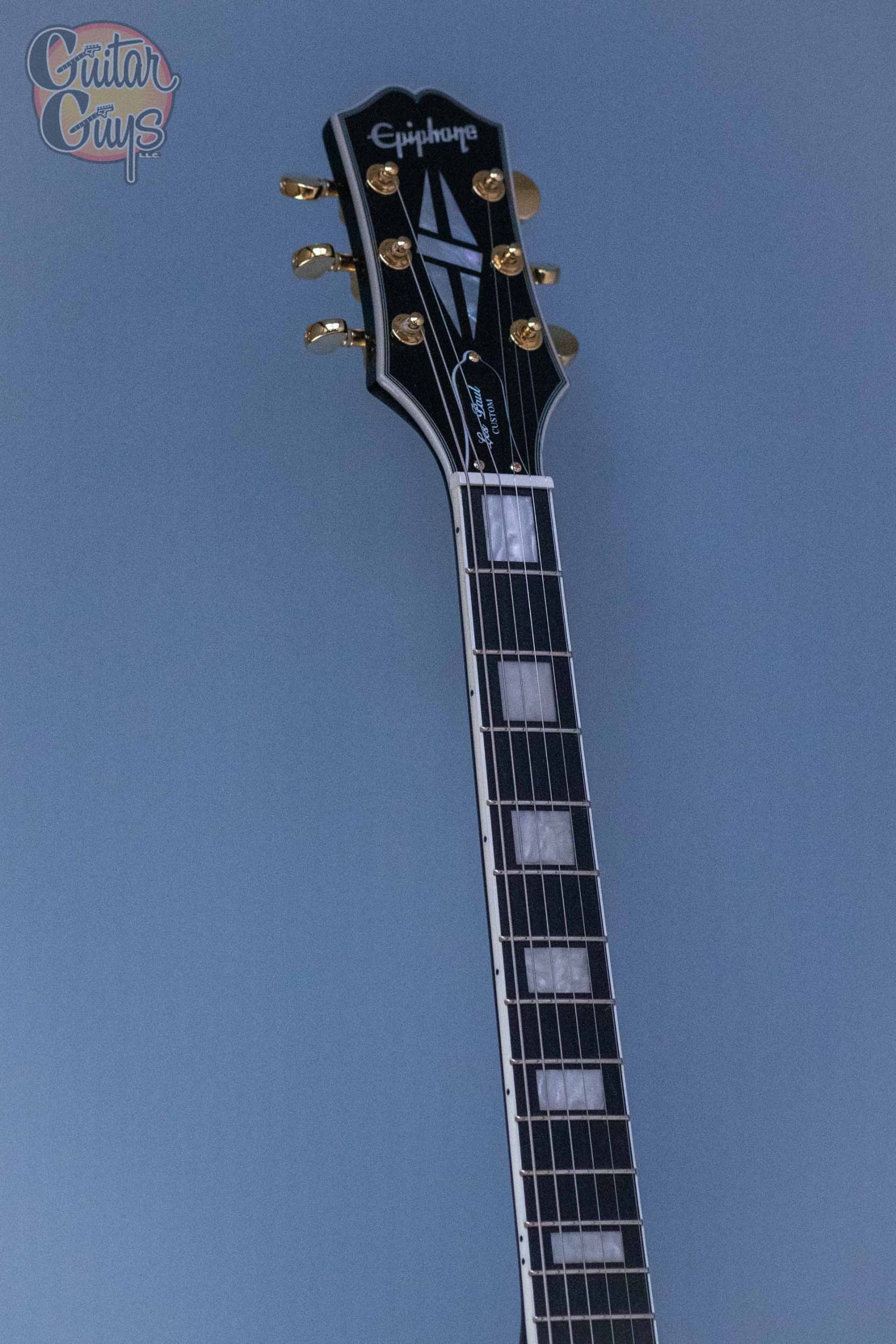 Epiphone Les Paul Custom Ebony - Image 2