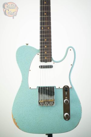 Fender Custom Shop Limited Edition 1961 Telecaster Relic Aged Daphne Blue Sparkle