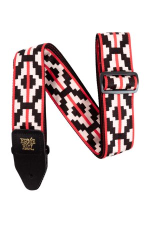 Ernie Ball P05322 Ristra Red Jacquard Strap