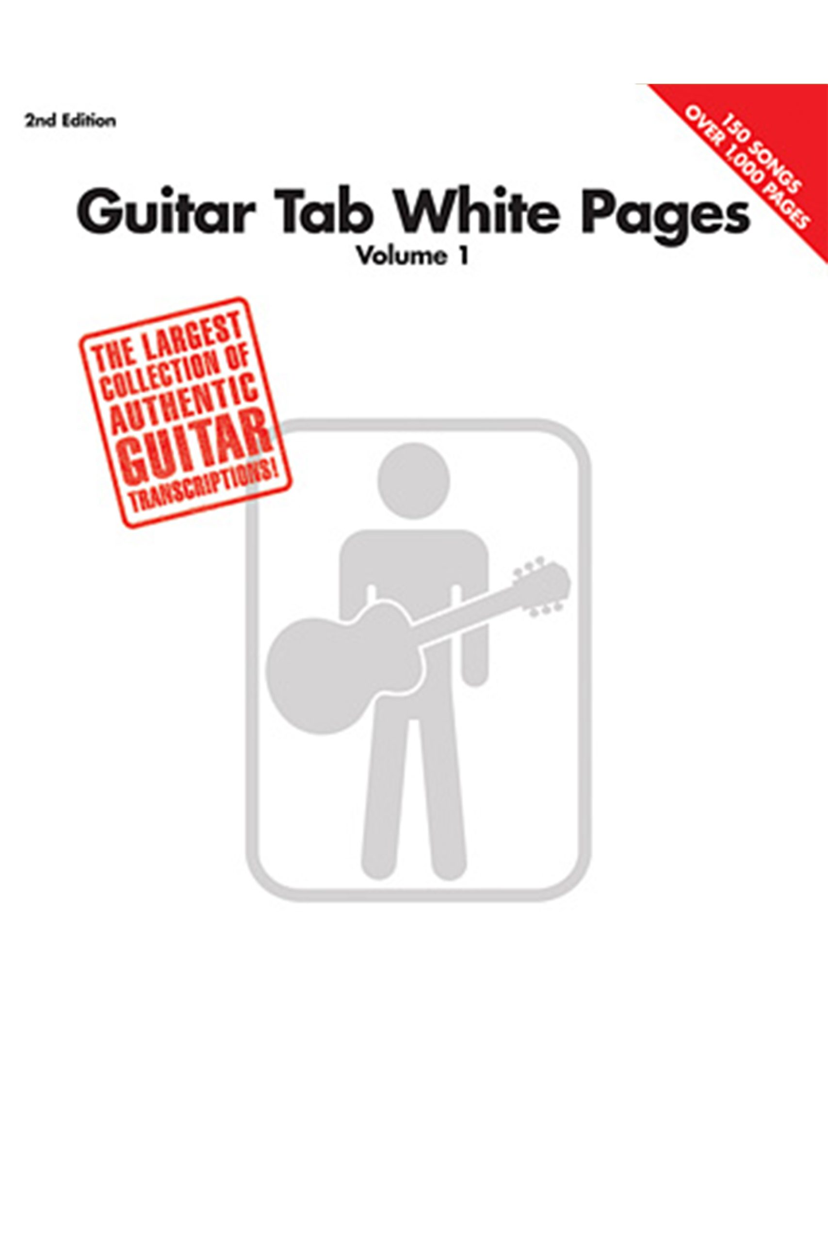 Hal Leonard Guitar Tab White Pages – Volume 1 – 2nd Edition