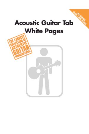 Hal Leonard Acoustic Guitar Tab White Pages