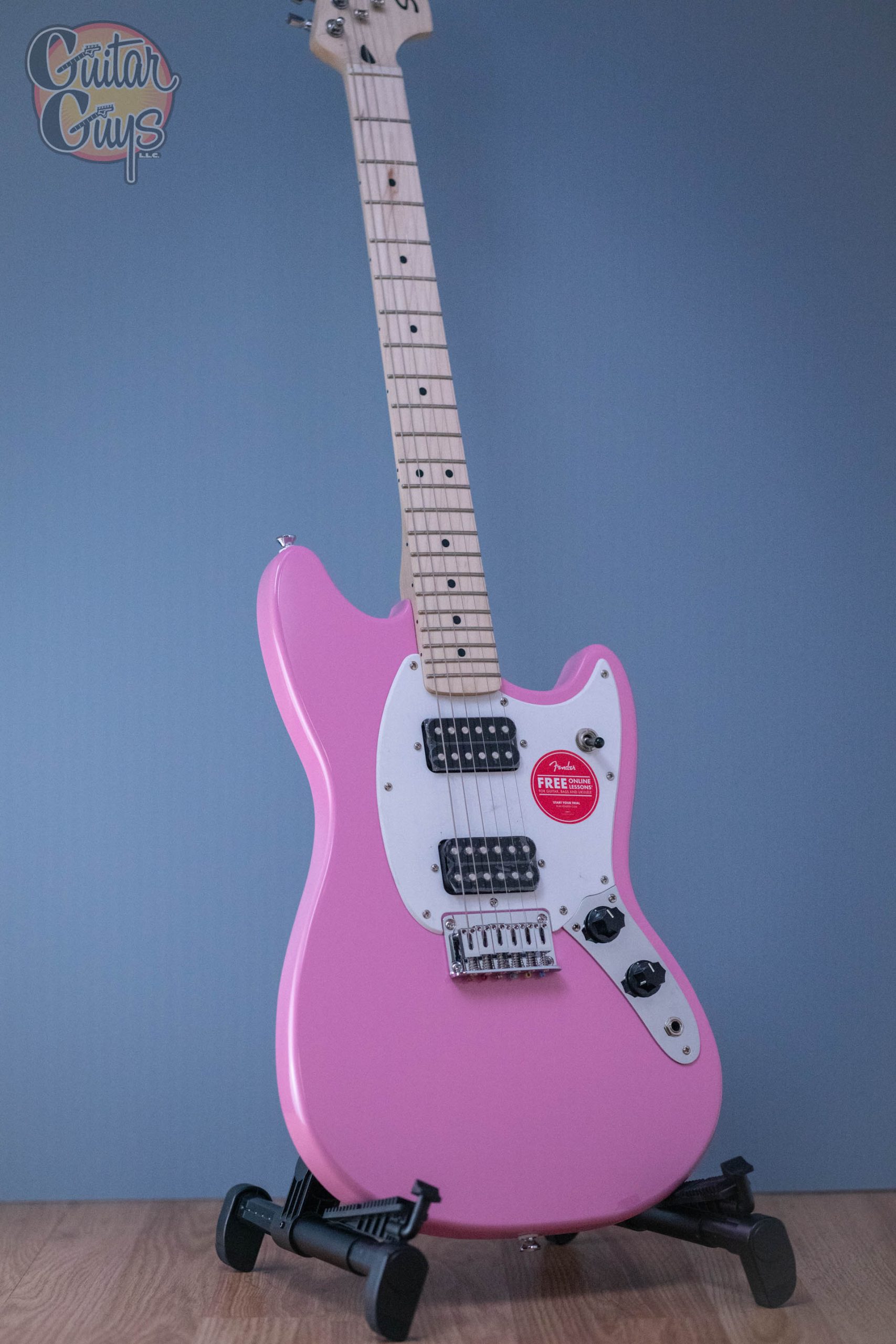 Squier Sonic Mustang HH Flash Pink