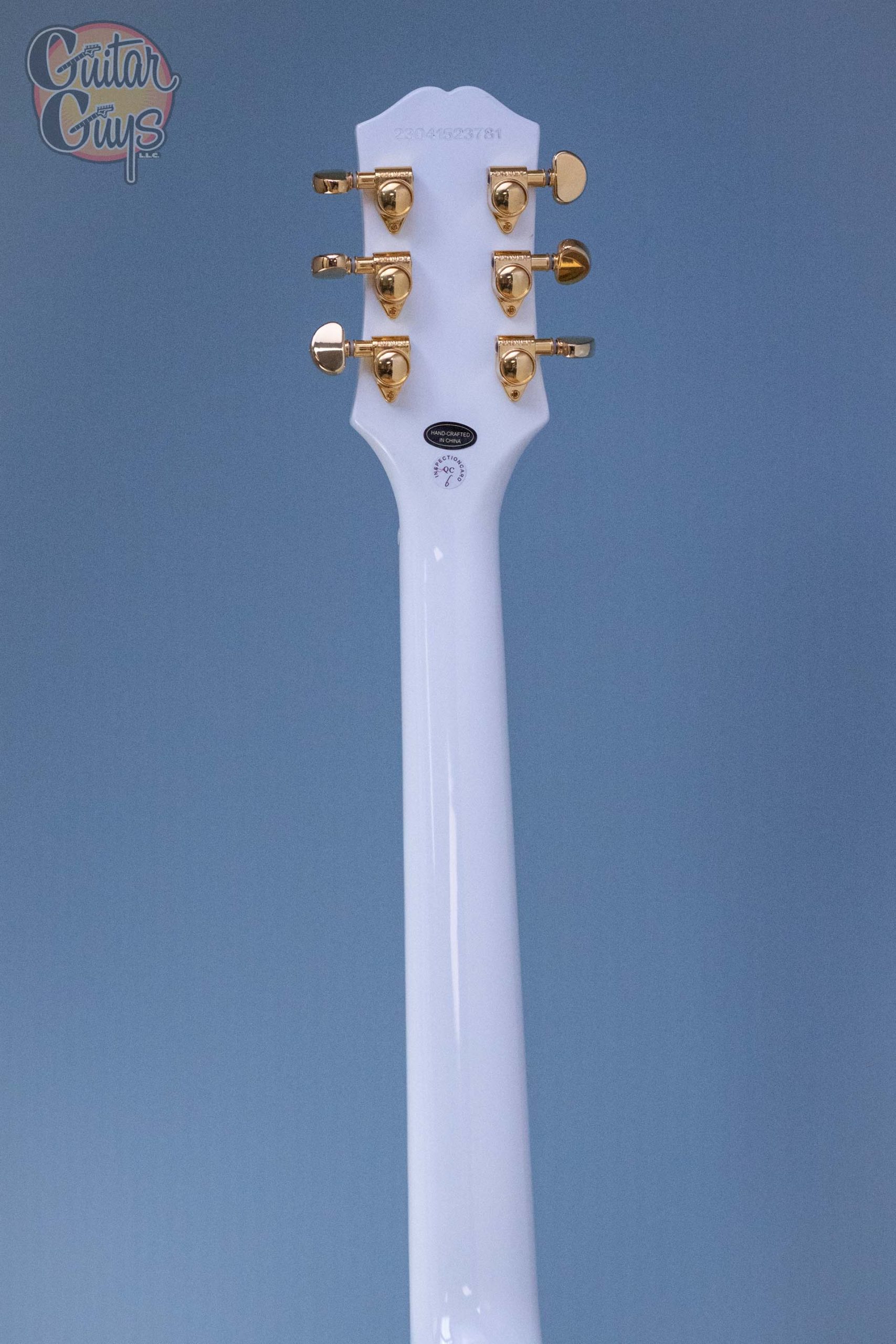 ギター Les Paul Custom Alpine White Platinum Gibson Custom Les Paul Custom Electric Guitar