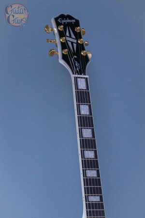 Epiphone Les Paul Custom Alpine White - Guitar Guys