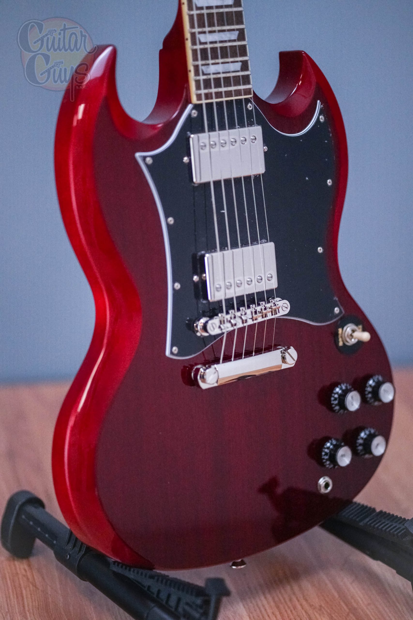 Epiphone　SG Standard　Cherry　新品弦に交換済み！ Epiphone SG Standard Cherry 新品弦に交換済み！