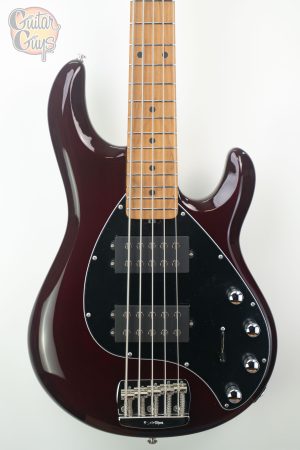 Ernie Ball Music Man Stingray 5 HH Oxblood