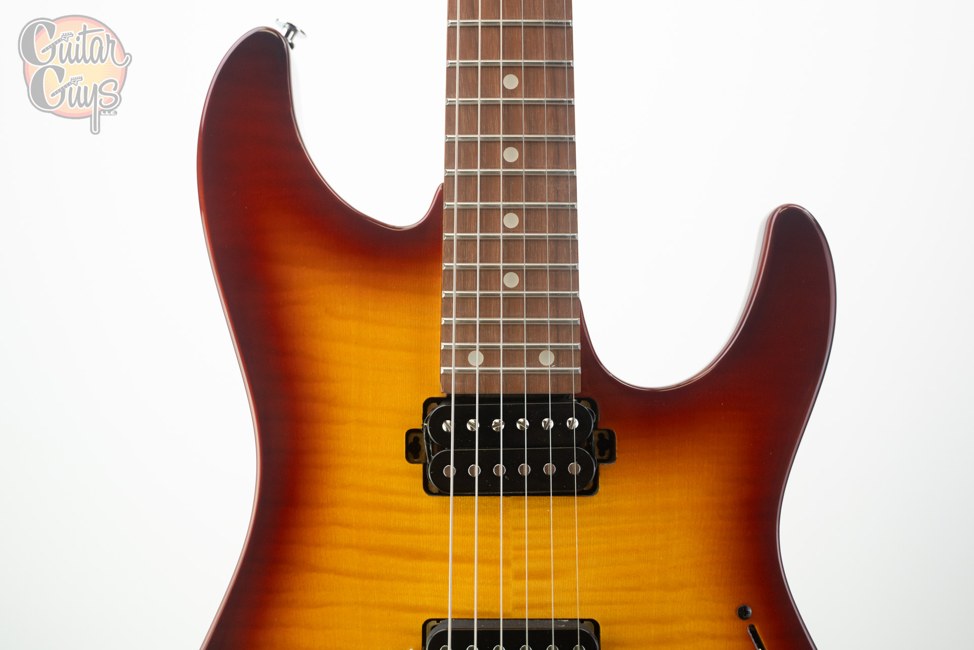 Ibanez AZ24S1FVLS Violin Sunburst - Image 3