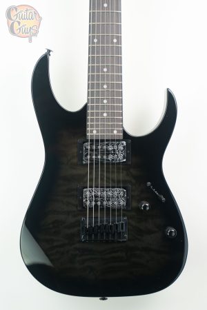 Ibanez GRG7221QA-TKS Transparent Black Sunburst