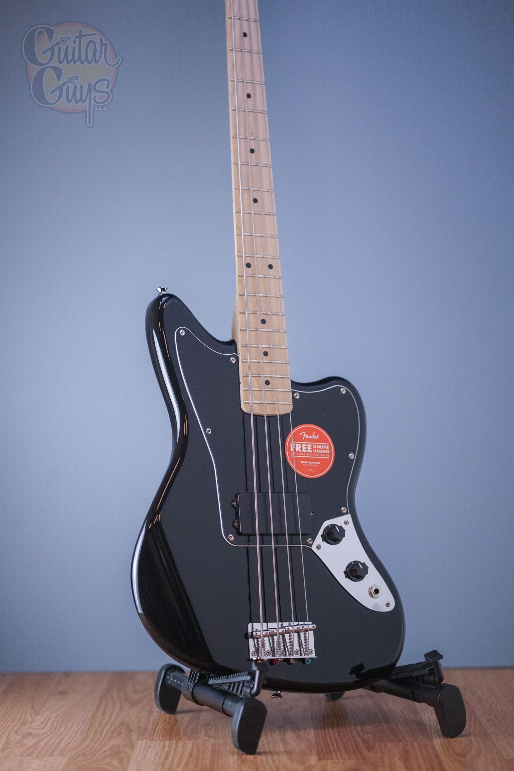 Squier Affinity Series Jaguar Bass H MF Black - Guitar Guys
