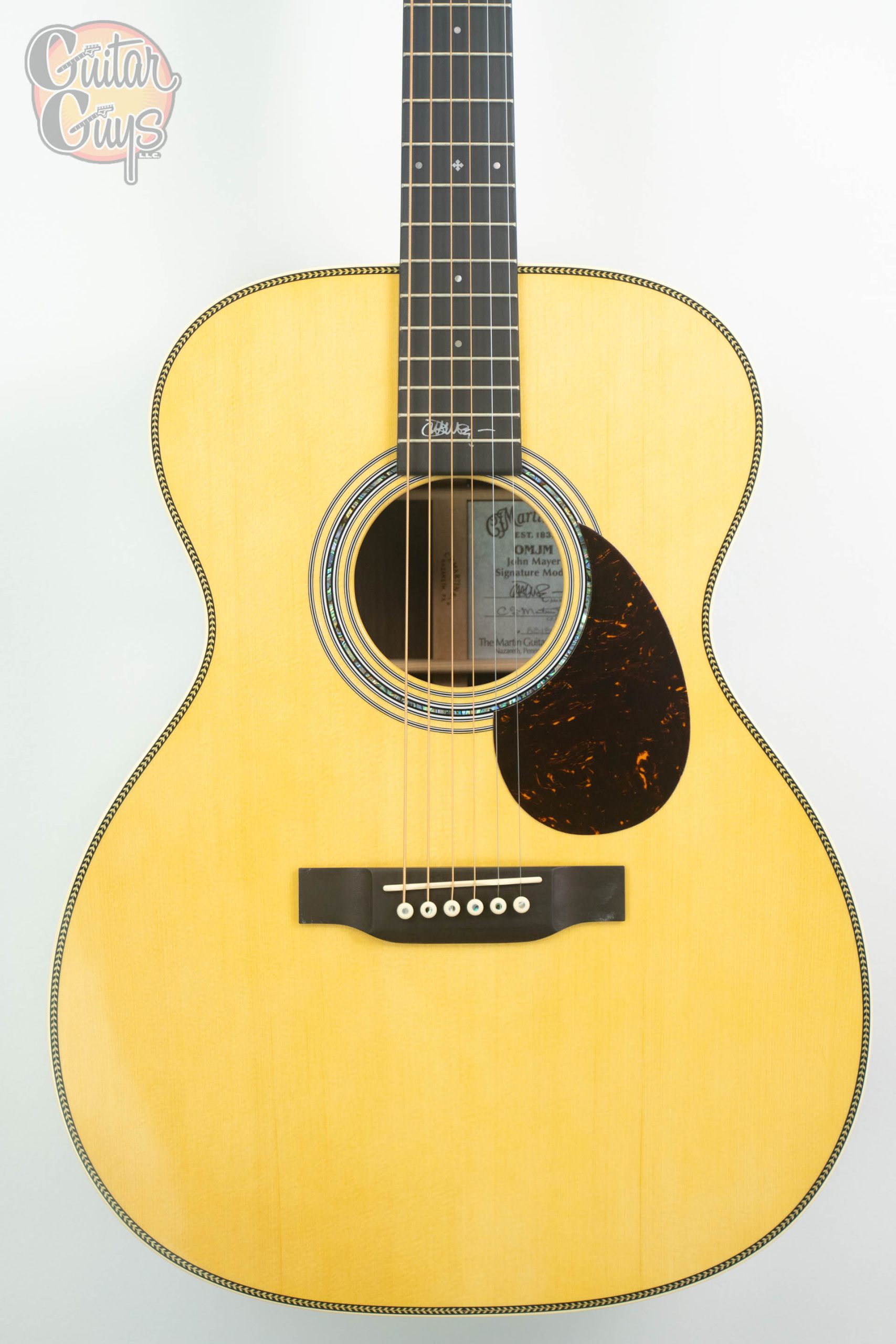 Martin OMJM John Mayer Signature Natural - Guitar Guys