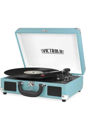 Victrola VSC-550BT-TQ Bluetooth Suitcase Turntable Turquoise