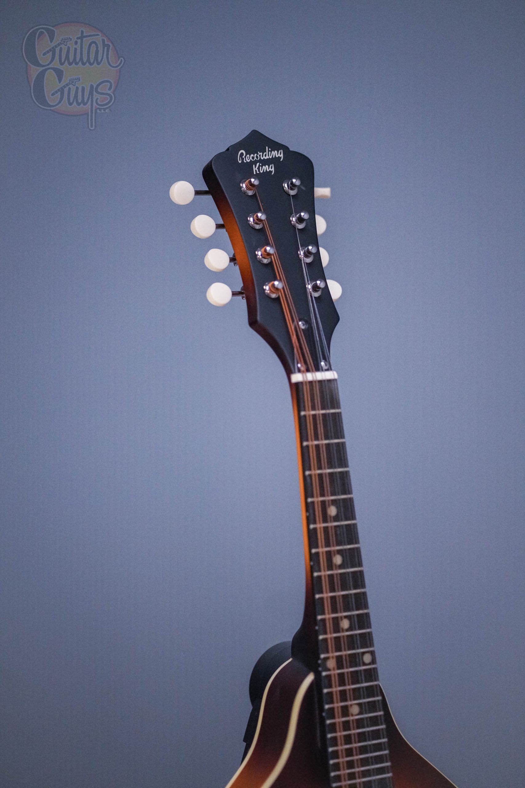 Recording King RAM-3-TS A Style Mandolin (Tobacco Sunburst) - Image 2