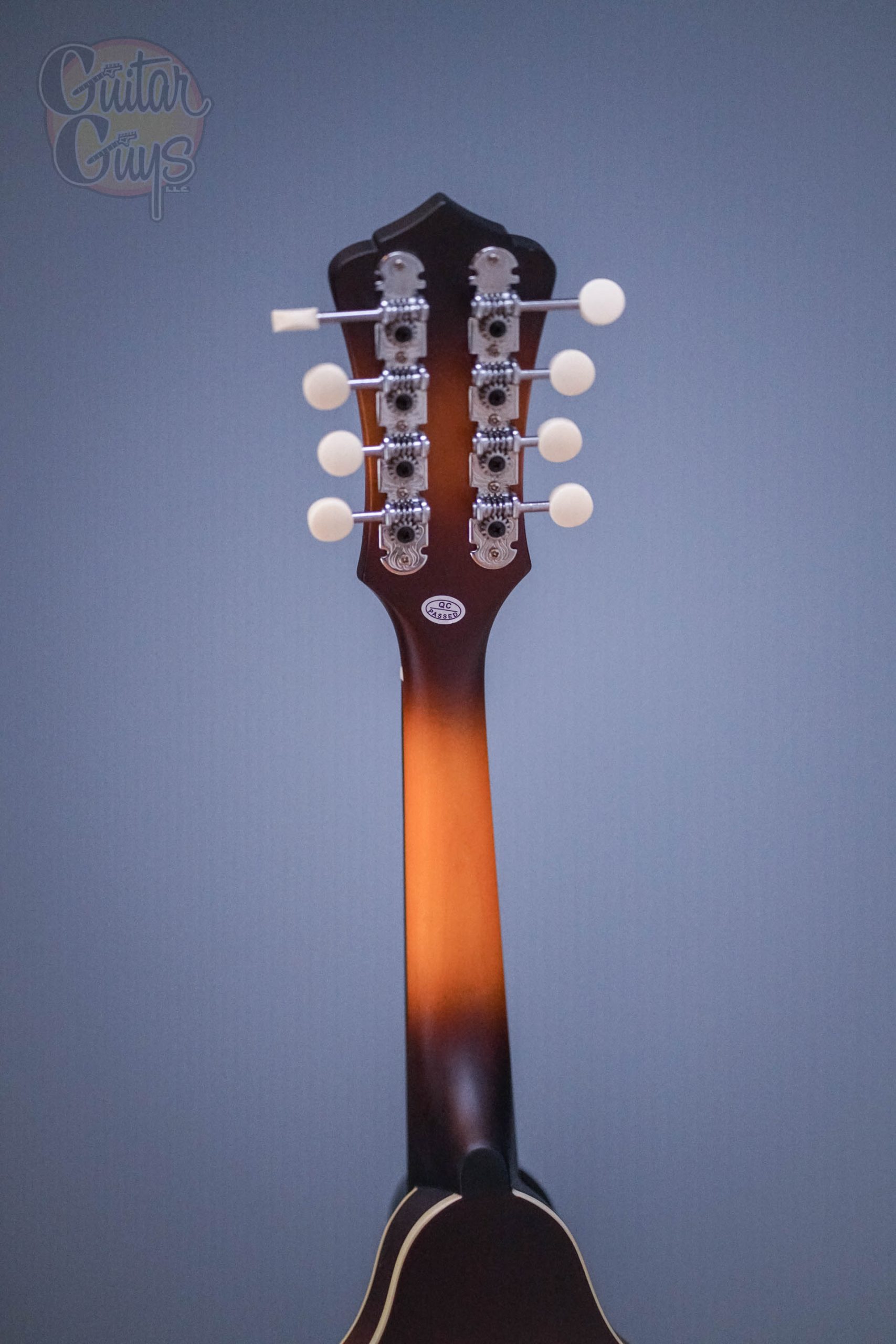 Recording King RAM-3-TS A Style Mandolin (Tobacco Sunburst) - Image 4