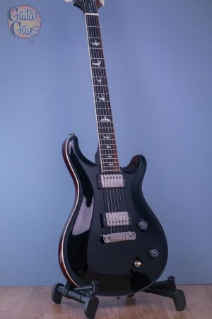 PRS McCarty Black Top Chocolate Back with Smoke Chrome Hardware
