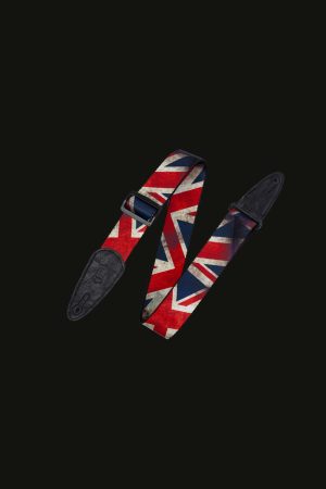 Levy's MDP-UK 2" Cotton Guitar Strap UK Flag