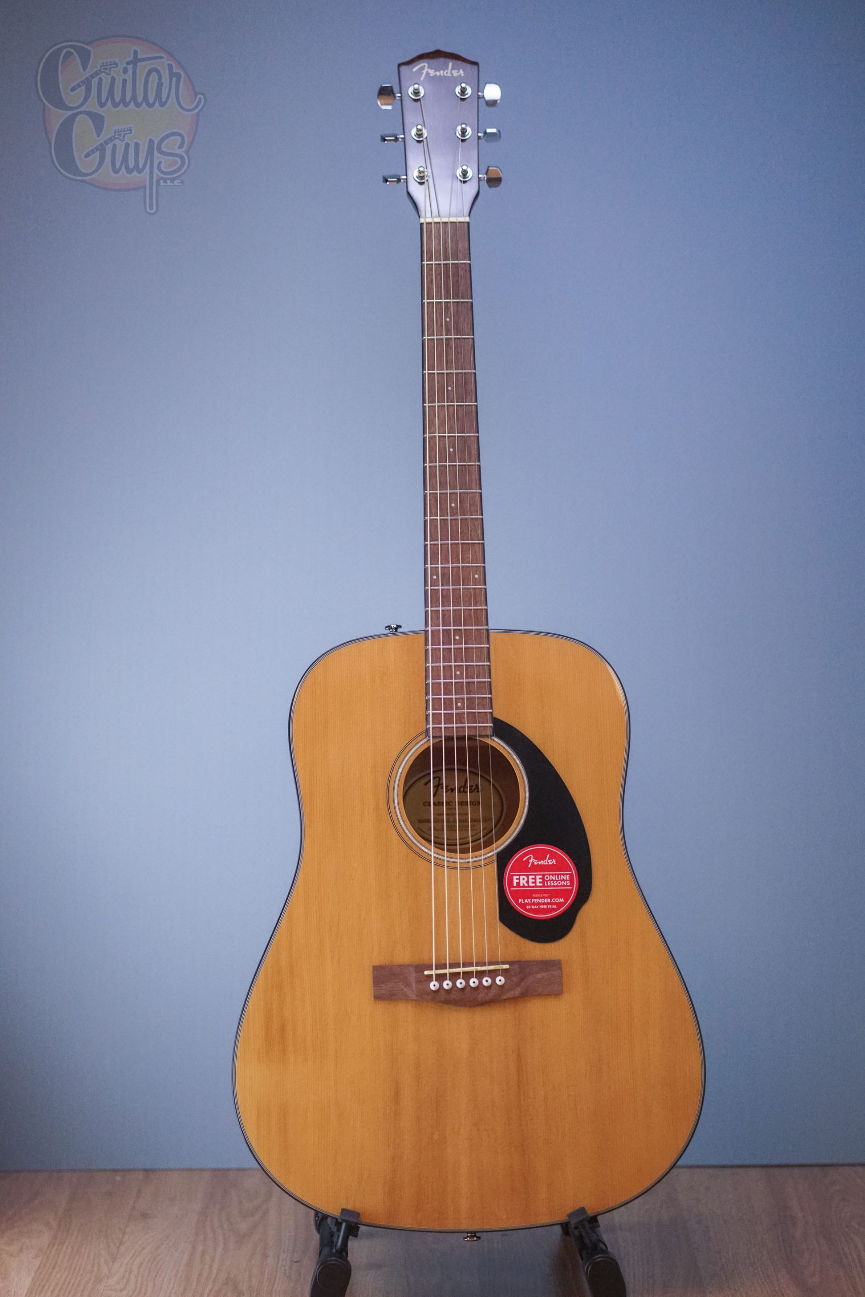 Fender CD-60S Dreadnought Pack V2 Natural - Guitar Guys