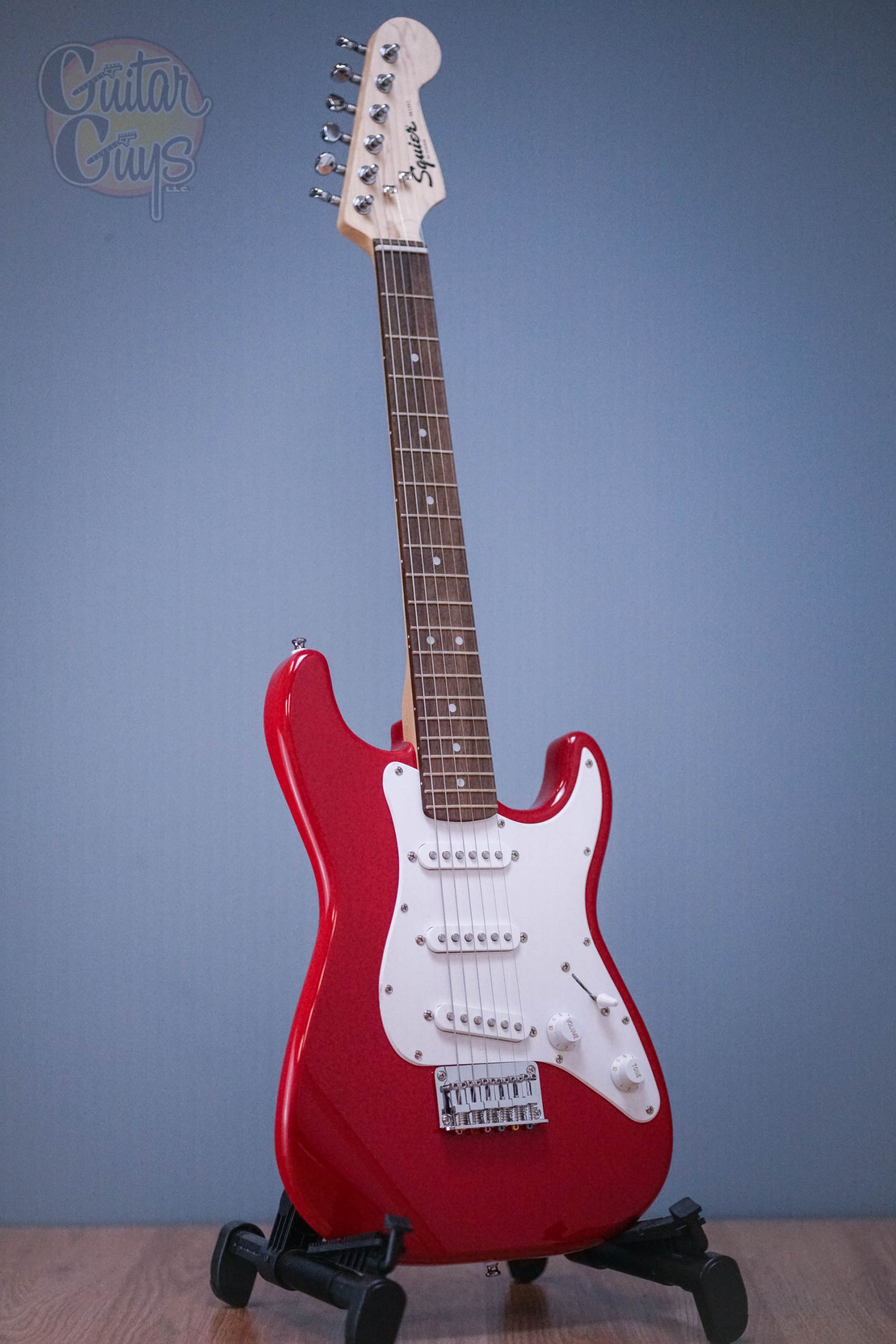 Squier MINI STRATOCASTER (Dakota Red) - Guitar Guys