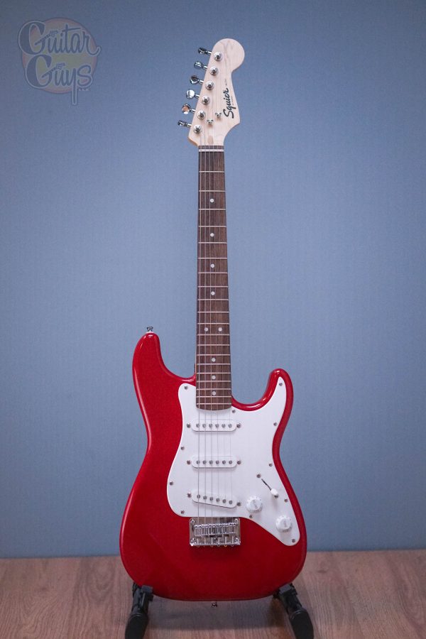 Squier MINI STRATOCASTER (Dakota Red) - Guitar Guys
