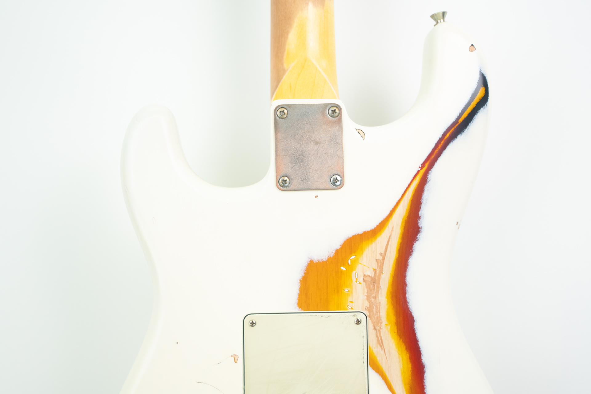 Nash S-63 Olympic White Over 3 Tone Burst Heavy Aging