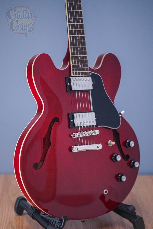 ギター Epiphone ES335 Cherry Epiphone Sweet and Soulful Semi-Hollow – Gibson