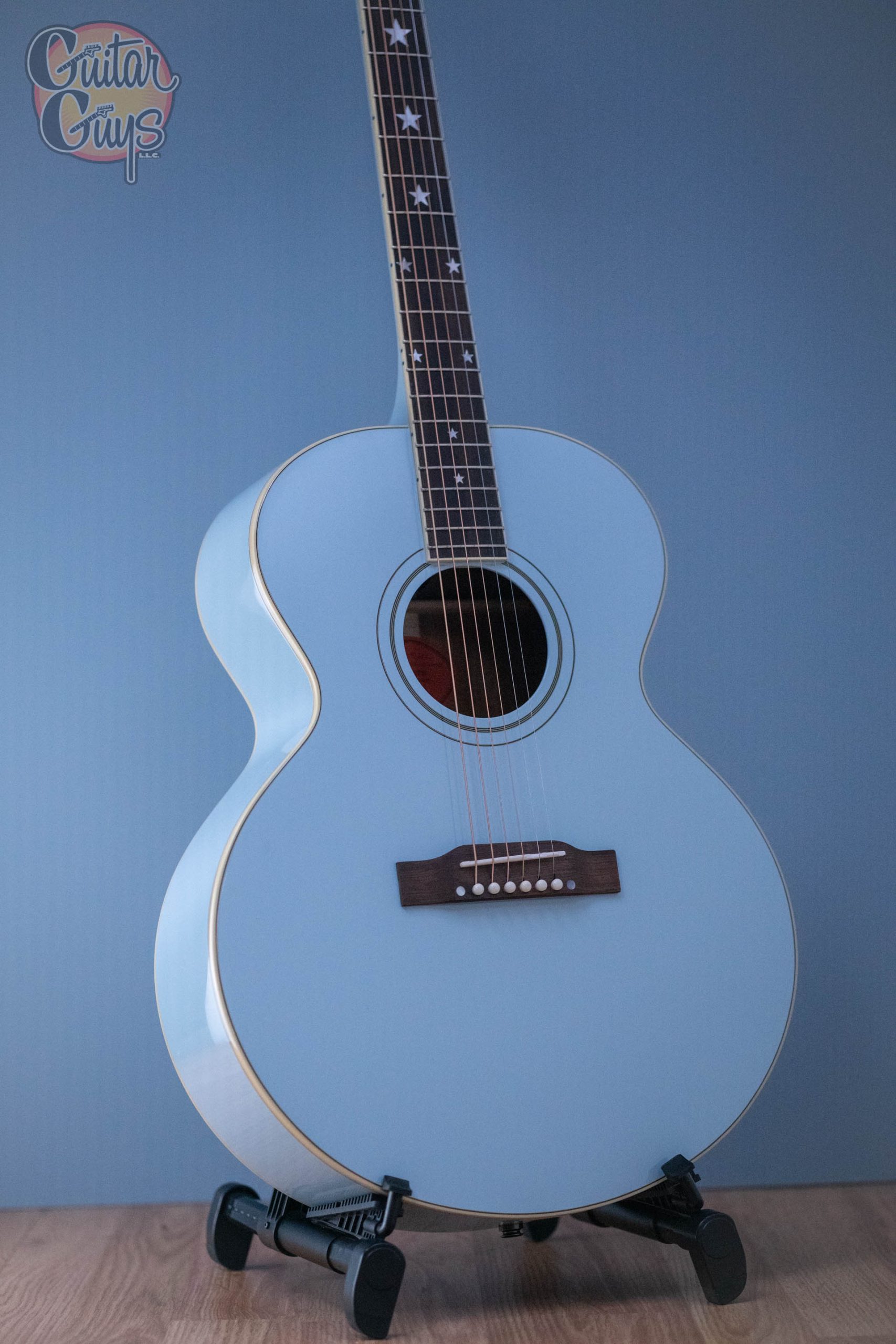 Epiphone J-180 LS Frost Blue - Guitar Guys