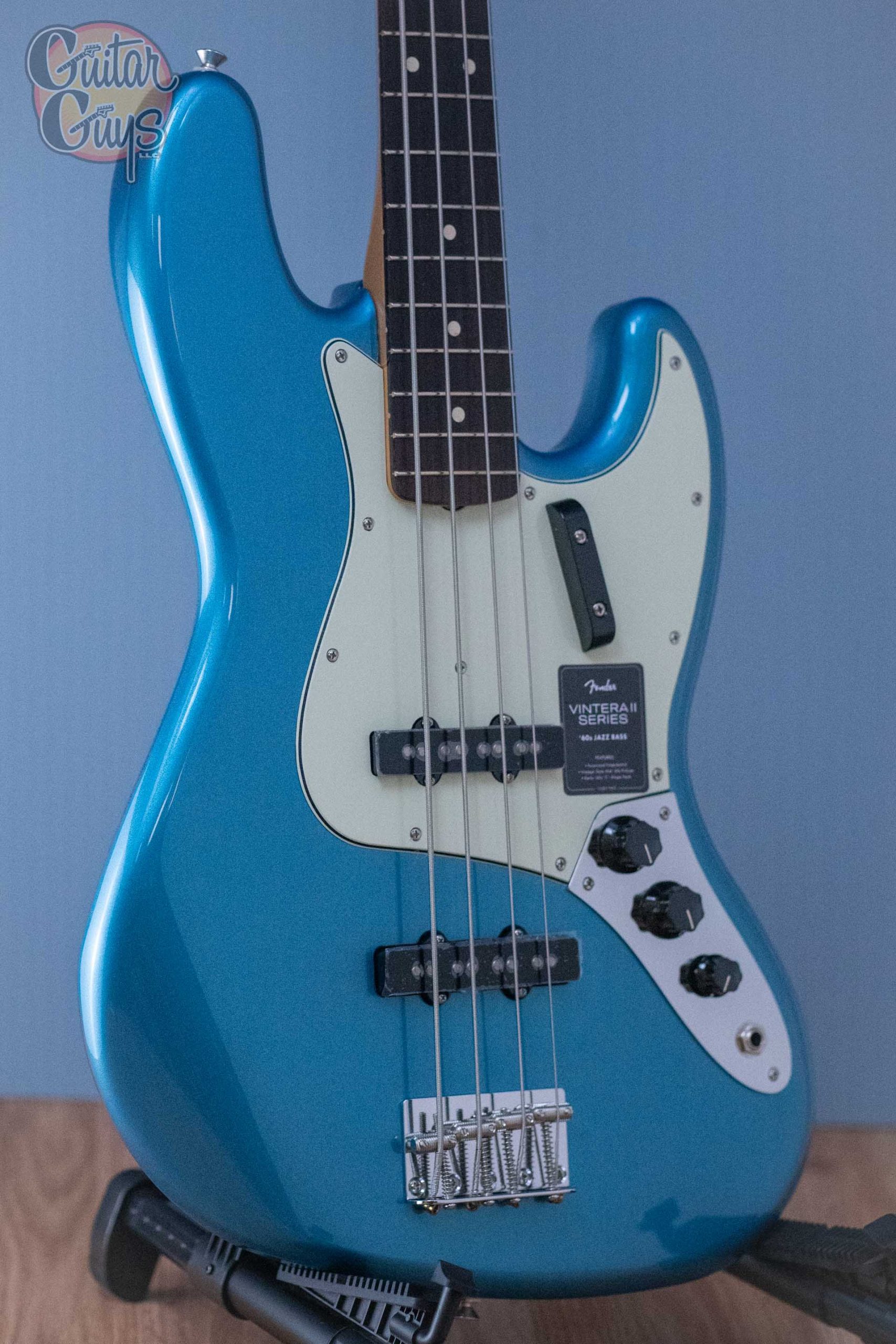 Fender Vintera II '60s Jazz Bass RW Lake Placid Blue - Guitar Guys