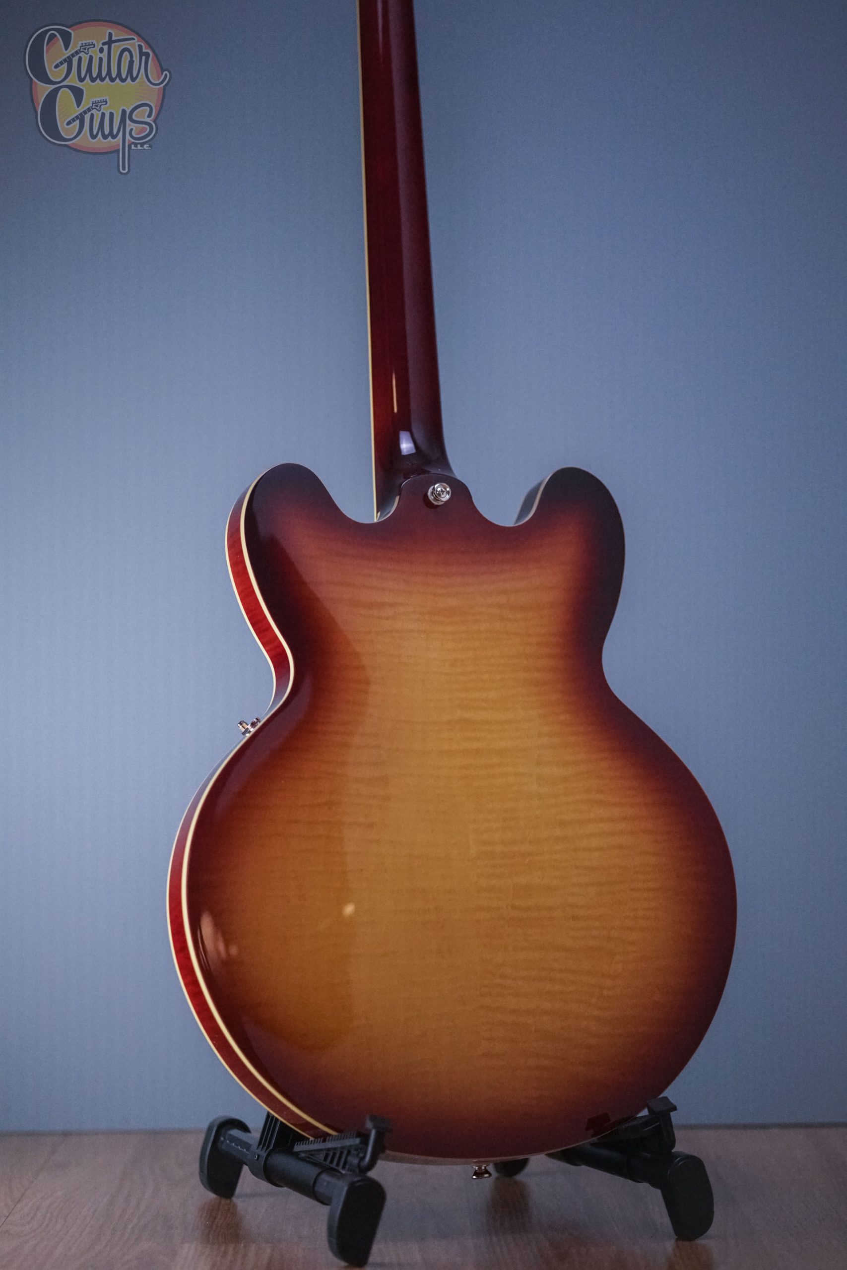 Epiphone ES-335 Figured Raspberry Tea Burst - Guitar Guys