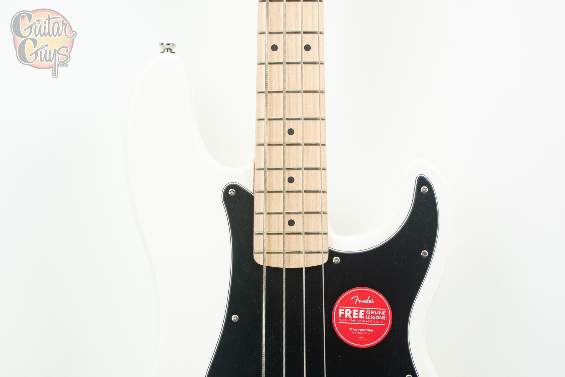 Squier Affinity Series Precision Bass PJ MF Olympic White - Image 3