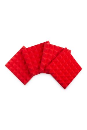 Gator Acoustic Foam Panel 4-Pack Red