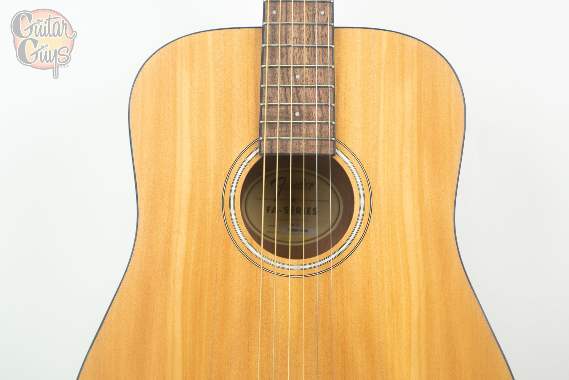 Fender FA-15 3/4 Scale Steel String Acoustic Natural - Image 3