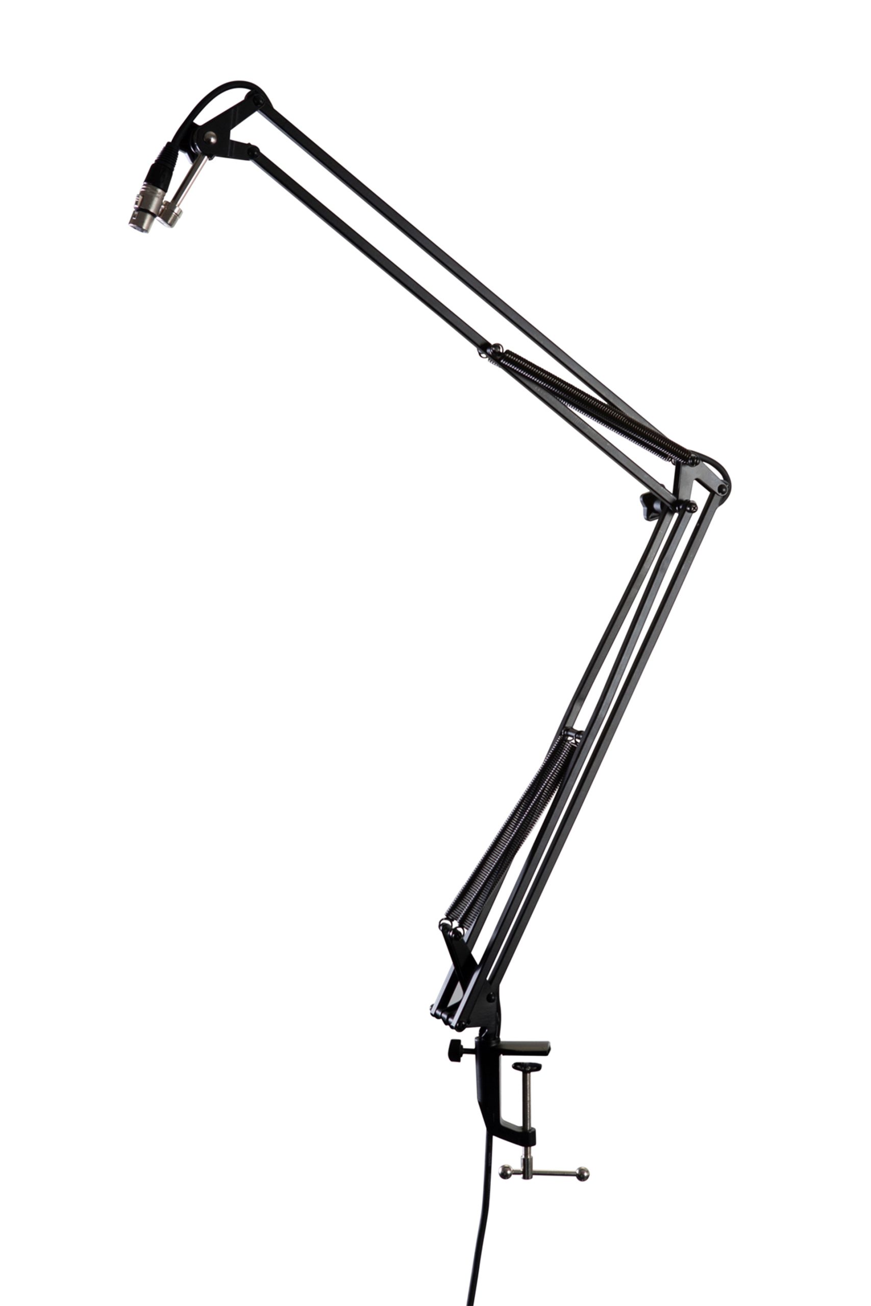Gator Frameworks Desk-Mounted Broadcast Microphone Boom Stand
