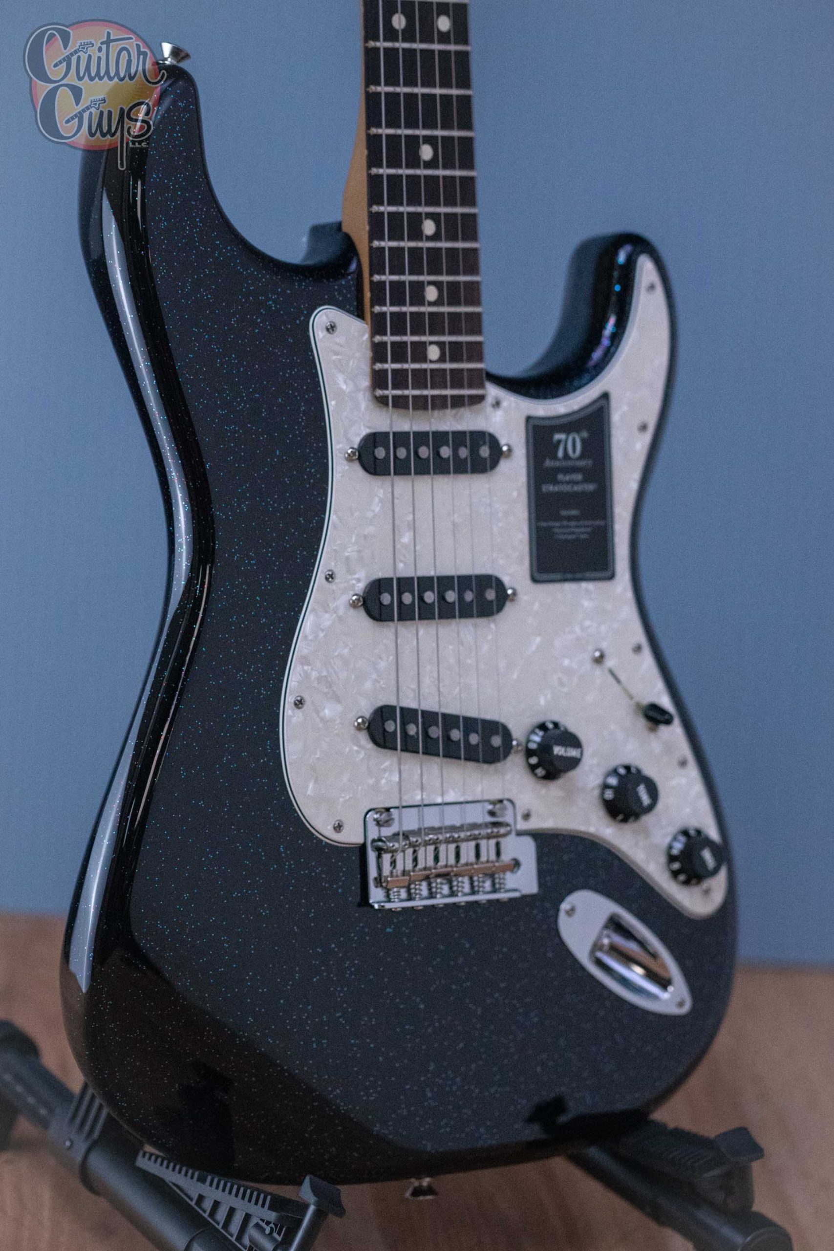 Fender 70th Anniversary Player Stratocaster Nebula Noir