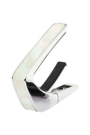 Thalia Chrome with White Mother of Pearl Inlay