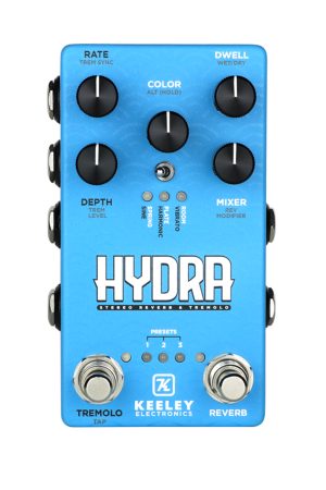 Keeley Hydra Stereo Reverb & Tremolo