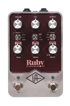 Universal Audio Ruby '63 Top Boost Amplifier